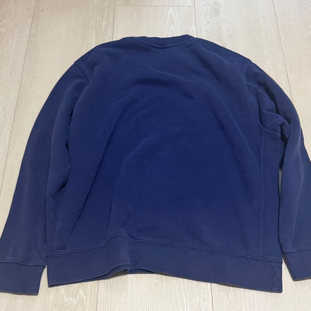 7. Nike Women's Navy Blue Crewneck Sweatshirt - Picture 9 of 9